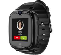 XPLORA XGO 2 - Telefon Uhr für Kinder (SIM-frei) - 4G, Anrufe, Nachrichten, Schulmodus, SOS-Funktion, GPS, Kamera, LED-Licht und Schrittzähler - 2 Jahre Garantie (SCHWARZ)