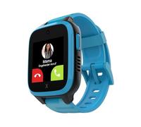XPLORA XGO 3 - wasserdichte Telefon Uhr für Kinder (mit SIM-Karte) - 4G, Anrufe, Nachrichten, Schulmodus, SOS-Funktion, GPS, Kamera, Schrittzähler - inkl kostenlosem Tarif-Vertrag für 3 Mon. (BLAU)