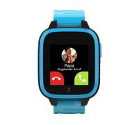 XPLORA XGO3 2. Generation, inkl. Freenet SIM Kinder Smartwatch Silikon, Langer Teil: 112 x 20 mm, kurzer 83 Blau