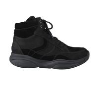 Xsensible Bequeme Leder gefütterte Stiefelette, SWX26, Weite H, Color:schwarz, 10-Englisch:11