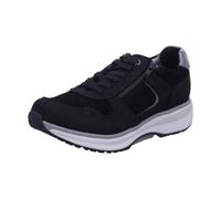 Xsensible Edel Sneaker, New Jersey, Bequeme Weite G, Stretchleder, Balance Point, Color:schwarz, 11-Deutsch:40