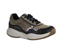 Xsensible Edel Sneaker, SWX11, Bequeme Sohle, Stretchleder, Weite H, Color:braun, 10-Englisch:6½