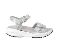 Xsensible Edle Sandalette, Skala herausnehmbares Fußbett, Weite H, Color:weiß, 11-Deutsch:40