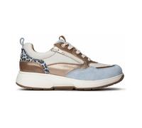 Xsensible Grenoble Light Blue Combi (blau) - sportlicher Schnürschuh - Damenschuhe Bequeme Schnürschuhe, Blau, leder (stretchleder) für Damen, blau, Größe 38 EU