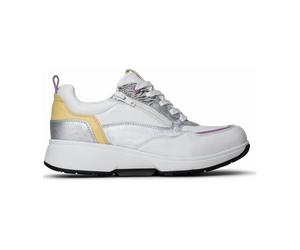 Xsensible Grenoble White Combi (weiß) - sportlicher Schnürschuh - Damenschuhe Bequeme Schnürschuhe, Weiß, leder (stretchleder) für Damen, weiß, Größe 39 EU