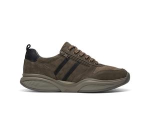 Xsensible Herrenschuhe Sportliche Schnürer Taupe Taupe - Gr. - 8.5 UK