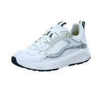 Xsensible Milau White Combi (weiß) - sportlicher Schnürschuh - Damenschuhe Bequeme Schnürschuhe, Weiß, leder (stretchleder) für Damen, weiß, Größe 39 EU