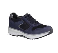Xsensible New Jersey Navy (blau) - sportlicher Schnürschuh - Damenschuhe Bequeme Schnürschuhe, Blau, leder (stretchleder) für Damen, blau, Größe 41 EU