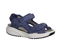 Xsensible Nikiti Jeans (Blau) - Sandale mit loser Einlage - Damenschuhe Sandale bequem/lose Einlage, Blau, leder, Gr. 39 EU