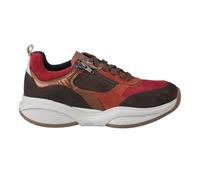 Xsensible Stretchwalker | SWX19 | Dark Brown Combi | Leder | 320042-360 | Damen Komfort Sneakers (Dark Brown Combi, EU Schuhgrößensystem, Erwachsene, Numerisch, Breit, 40)