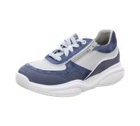 Xsensible Bequemer Edel Sneaker, SWX11, Weite H, Sohle Herausnehmbar, Color:blau, 10-Englisch:6½