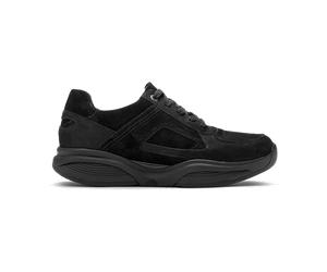 Xsensible SWX23 Schwarz - Sneaker - Herrenschuhe Sneaker / Schnürschuh, Schwarz, leder/textil (stretchleder) für Herren, schwarz, Größe 40 ½ EU / 7 UK