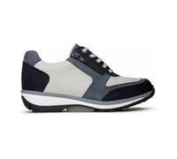 Xsensible Wembley Navy Combi (blau) - sportlicher Schnürschuh - Damenschuhe Bequeme Schnürschuhe, Blau, leder für Damen, blau, Größe 37 EU