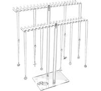 XSEXO Schmuck-Organisator, Schmuckschrank-Organisator für Halsketten und Ohrringe, dekorative ästhetische Accessoires (2 Etagen)