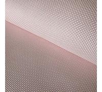 XSTITCHBUY 11CT Counted Aida Cloth Cross Stitch Embroidery Fabric, Pink, 59" W x 39" L