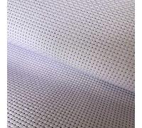 XSTITCHBUY 11CT Counted Aida Cloth Cross Stitch Embroidery Fabric, White, 59" W x 39" L