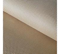 XSTITCHBUY 11CT Counted Aida Cloth Cross Stitch Embroidery Fabric, Yellowish Brown, 59" W x 39" L