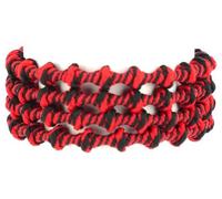 xtenex original running schnursenkel 75 cm schwarz rot