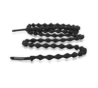 XTENEX® - XH200 (PATENTED) Black 40" No Tie Shoe Lace with Tapered Knot