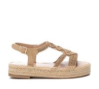 XTI 142840, flache Sandalen, Damen, Beige, 38 EU, beige, 38 EU