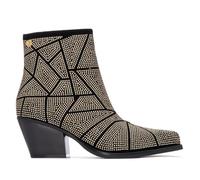 XTI - Cowboystiefel Camper Boots Damen Gold - Bequeme und vielseitige Schuhe - Casual Mode - Modell 14467001 (Größe 39)