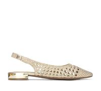 XTI - Ballerinas Damen Gold - Bequeme und vielseitige Schuhe - Casual Mode - Modell 14530002 (Größe 38)