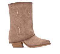 XTI - Cowboystiefel Camper Boots Damen Beige - Bequeme und vielseitige Schuhe - Casual Mode - Modell 14447001 (Größe 40)