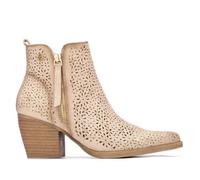 XTI - Cowboystiefel Camper Boots Damen Beige - Bequeme und vielseitige Schuhe - Casual Mode - Modell 14503702 (Größe 38)