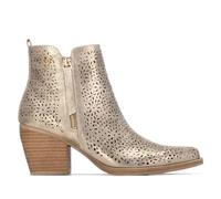 XTI - Cowboystiefel Camper Boots Damen Gold - Bequeme und vielseitige Schuhe - Casual Mode - Modell 14503705 (Größe 38)