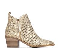 XTI - Cowboystiefel Camper Boots Damen Gold - Bequeme und vielseitige Schuhe - Casual Mode - Modell 14526704 (Größe 40)