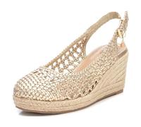 XTI Damen 142892 Keilsandale, Gold, 41 EU