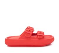 XTI Damen Flache Sandale, Rot 141190, 40 EU
