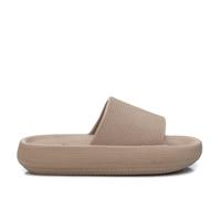 XTI Damen-Sandalen, bequeme und vielseitige Schuhe, Freizeitmode, Taupe 66, 37 EU