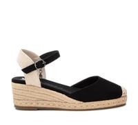 XTI - Espadrilles Damen Schwarz - Bequeme und vielseitige Schuhe - Casual Mode - Modell 14410404 (Größe 39)