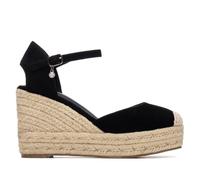 XTI - Espadrilles Damen Schwarz - Bequeme und vielseitige Schuhe - Casual Mode - Modell 14541602 (Größe 39)