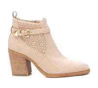 XTI - Freizeitstiefeletten Damen Beige - Bequeme und vielseitige Schuhe - Casual Mode - Modell 14388301 (Größe 38)