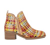 XTI - Freizeitstiefeletten Damen Orange - Bequeme und vielseitige Schuhe - Casual Mode - Modell 14396302 (Größe 38)