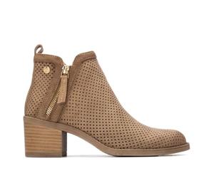 XTI - Freizeitstiefeletten Damen Taupe - Bequeme und vielseitige Schuhe - Casual Mode - Modell 14503503 (Größe 41)