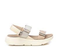 XTI - Sandalen Damen Beige - Bequeme und vielseitige Schuhe - Casual Mode - Modell 14407301 (Größe 36)