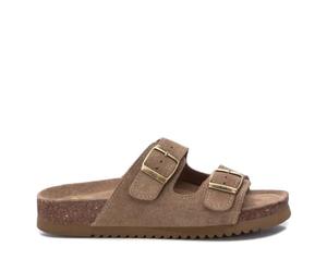 XTI - Sandalen Damen Taupe - Bequeme und vielseitige Schuhe - Casual Mode - Modell 14255206 (Größe 36)