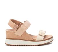 XTI - Sandalen Damen Taupe - Bequeme und vielseitige Schuhe - Casual Mode - Modell 14384802 (Größe 40)