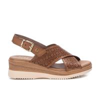 XTI - Sandalen Damen Taupe - Bequeme und vielseitige Schuhe - Casual Mode - Modell 14385202 (Größe 37)