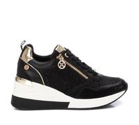 XTI - Sportschuhe Sneaker Damen Schwarz - Bequeme und vielseitige Schuhe - Casual Mode - Modell 14371701 (Größe 37)