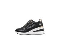 XTI - Sportschuhe Sneaker Damen Schwarz - Bequeme und vielseitige Schuhe - Casual Mode - Modell 14510201 (Größe 38)