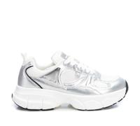 XTI - Sportschuhe Sneaker Damen Silber - Bequeme und vielseitige Schuhe - Casual Mode - Modell 14326001 (Größe 36)