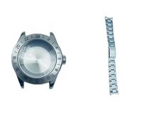 XTINKOPW 1/2 Stück Uhrenmodifizierungsteile, massives Vintage-Uhrengehäuse im BB58-Stil, 38 mm, Edelstahl, passend for NH35/36-Uhrwerk(Sets-3)