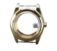 XTINKOPW 1 Stück 36 mm/40 mm Luxus-Herrenuhrengehäuse Teile Oyster Perpetual for Nh34 Nh35 Nh36 Nh38 Miyota 8215 Uhrwerk 28,5 mm Zifferblatt(Glass Cover 1,40mm Miyota 8215)