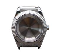 XTINKOPW 1 stück 36mm 40mm Luxus Herrenuhr Gehäuseteile Kristall for Datejust NH35 NH36 NH34 Miyota 8215 Uhrwerk 28,5mm Zifferblatt(Solid Cover 2,40mm Miyota 8215)