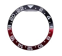 XTINKOPW 1 Stück 38 mm Keramik-Lünetteneinsatz GMT-Master II Doppelfarbige Luxus-Herrenuhrringe Teile for 40 mm Daytona Submariner-Gehäuse(6)