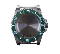 XTINKOPW 1 stück 40mm Herrenuhrengehäuse for SUB NH35 NH36 NH38 4R36 Miyota 8215 ETA 2824 Uhrwerk 28,5mm Zifferblatt C3 Leuchtlünette(Solid Cover 2,NH34 35 36 38)